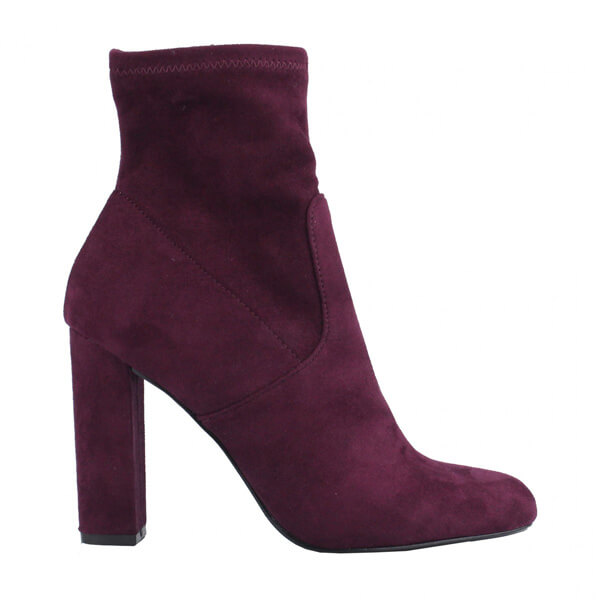 Stivaletto calzino Steve Madden con tacco quadrato