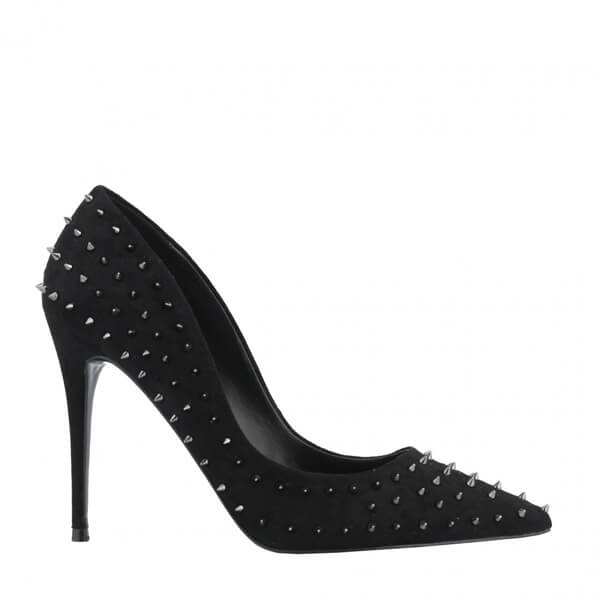 Decollete Steve Madden nera con borchie