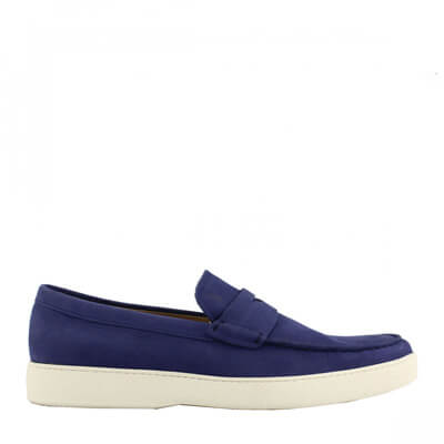 Mocassino College Tod's da uomo blu