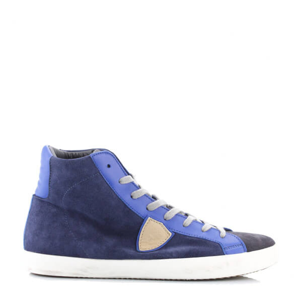 Sneakers Philippe Model uomo blu alta