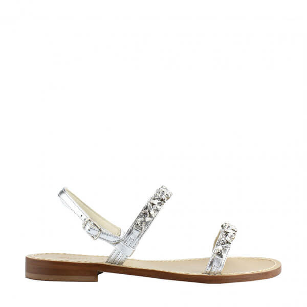 Sandali bassi deals gioiello sposa