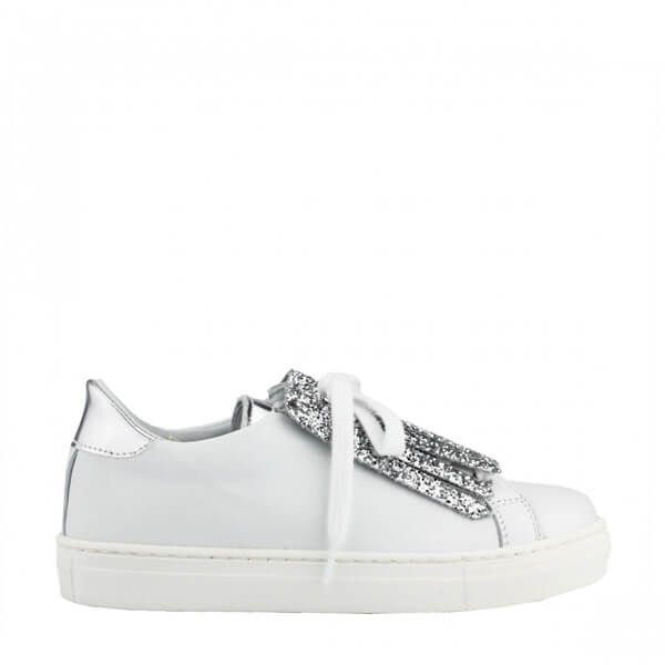 Sneakers bianca Eureka bimba