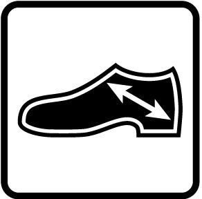 Simbolo rivestimenti interni scarpa