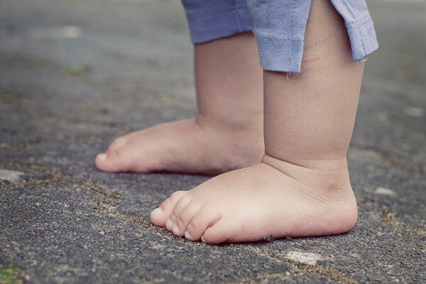 Scegliere il numero di scarpe per bambini