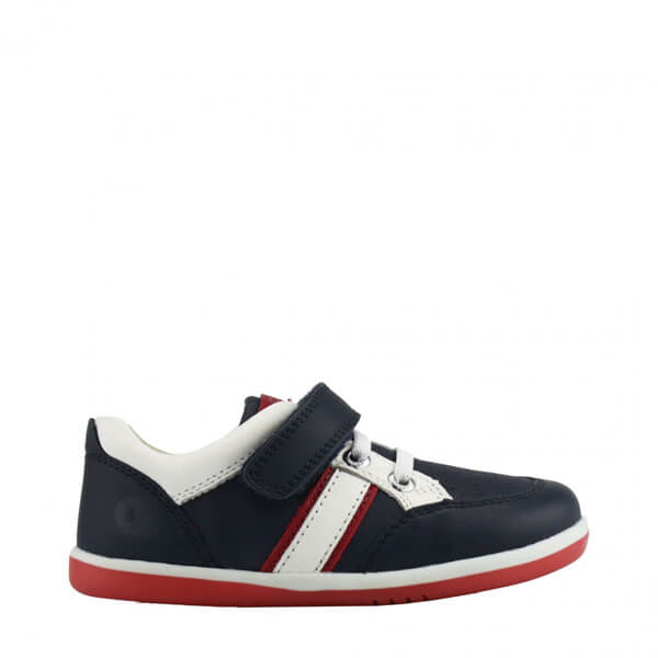 Sneakers con allacciatura a strappo per bimbo