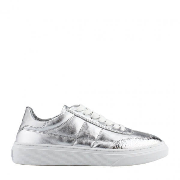 Sneakers argento da donna Hogan