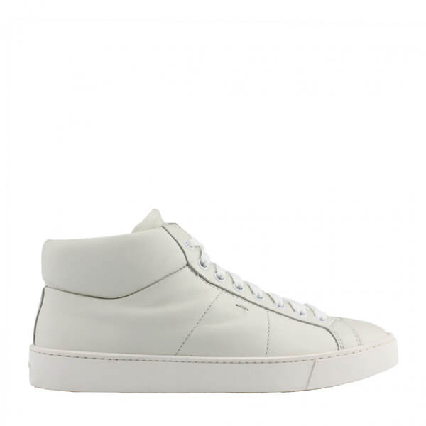 Sneakers bianca da donna Santoni