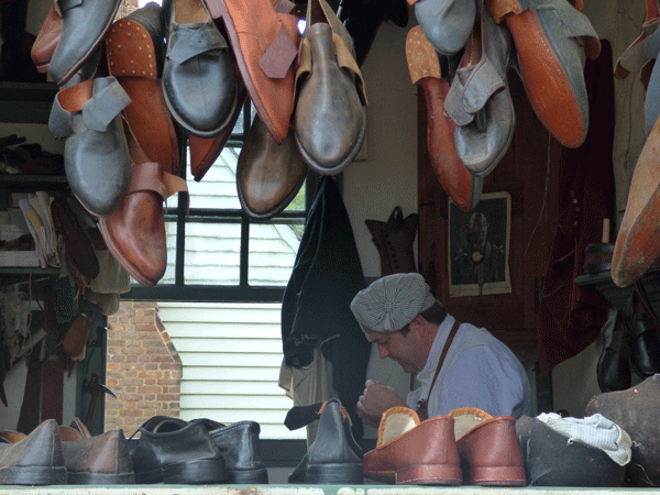 scarpe dal calzolaio