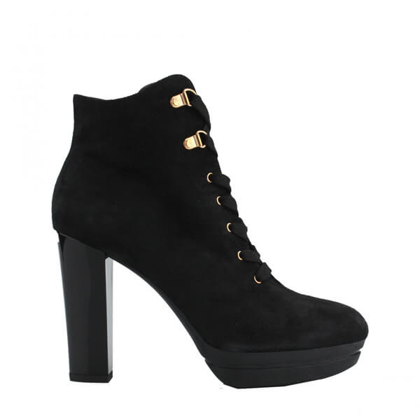 Tronchetto stringato Hogan con tacco alto outlet
