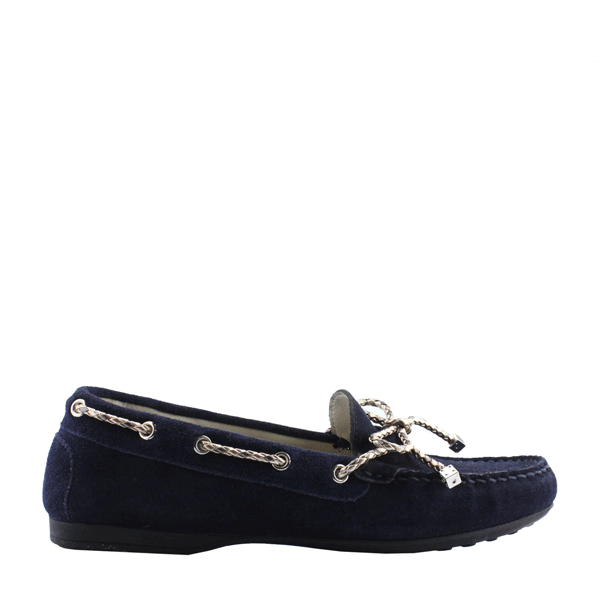 Mocassino estivo in camoscio a prezzo outlet
