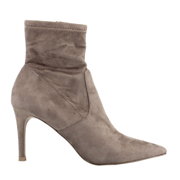 Stivaletti beige bassi con tacco Steve Madden