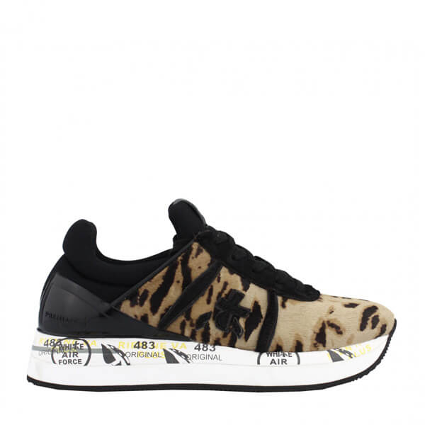Sneakers Premiata animalier da donna