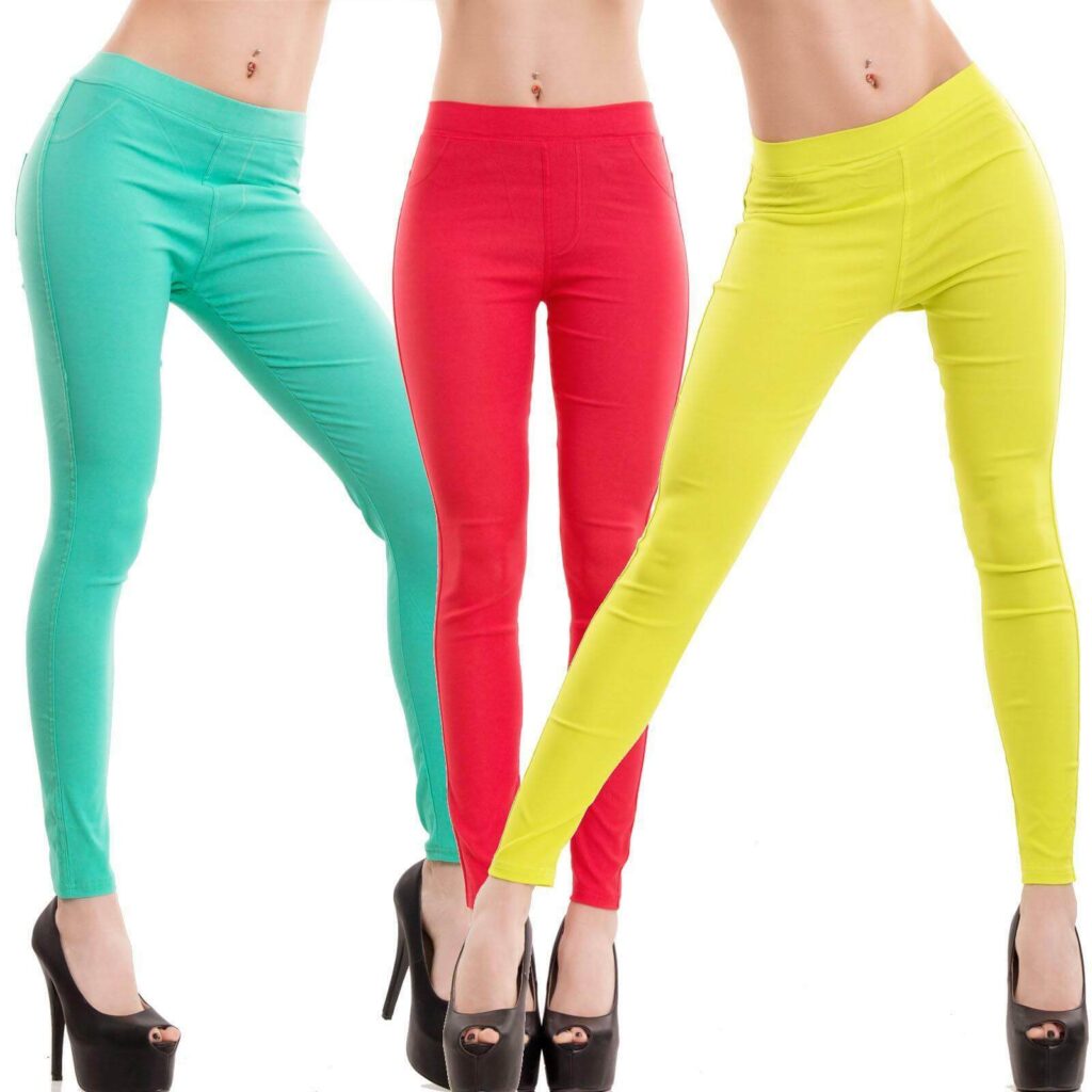 leggings colorati